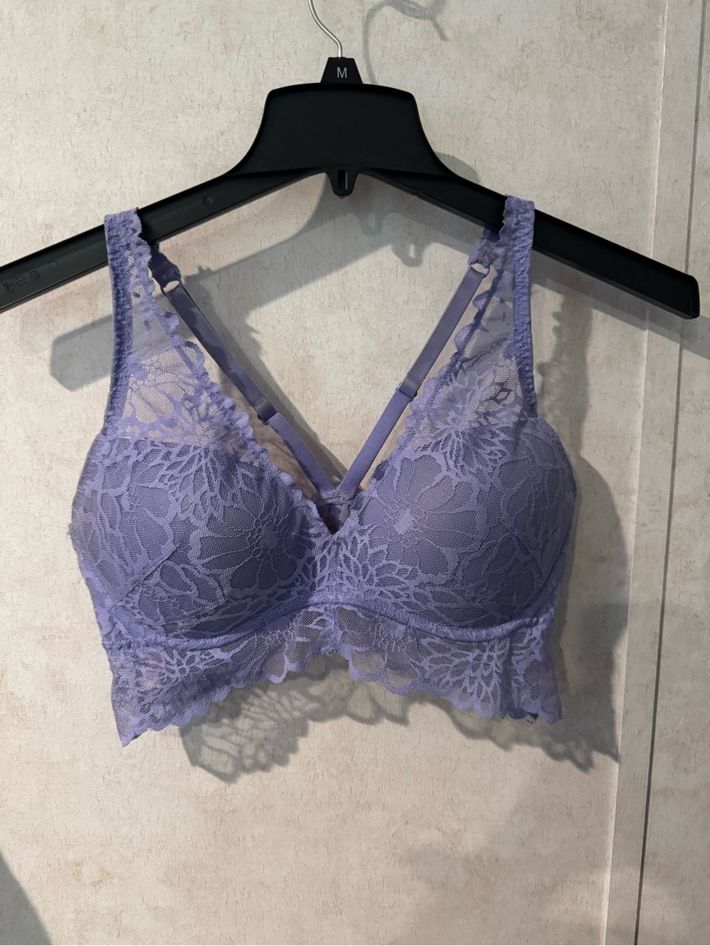 PINK Victoria's Secret Lavender Lace Bralette